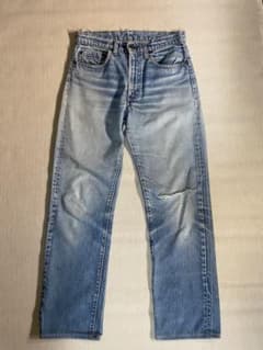 70s Levi’s 505 66前期 ヴィンテージ ボタン裏5 w29 脇割りのサムネイル