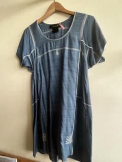 ISABEL MARANT 刺繍入り 半袖ブラウス ブルー - メルカリ