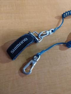 SHIMANO シマノ ロッドホルダー付スパイラルコード 落下防止のサムネイル