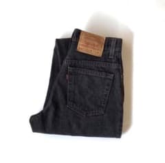 90s Levi’s 550 USA製 ブラックデニム RELAXED FITのサムネイル