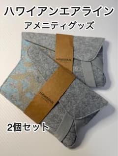 ハワイ便ビジネスクラス　新品・未発売 ハワイアンエアライン アメニティ2点セットのサムネイル