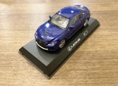 新品 希少！1/43 レクサス純正 京商 レクサスRC-F ブルーメタリック 新品 希少！1/43 レクサス純正 京商 レクサスRC-F ブルーメタリック