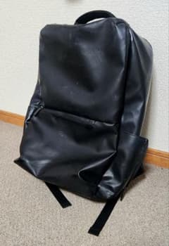 ecotee ブラック バックパック リュックのサムネイル