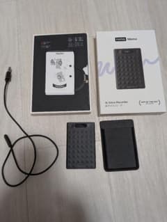 【付属品完備】Notta Memo AIボイスレコーダー 文字起こし ノッタメモ