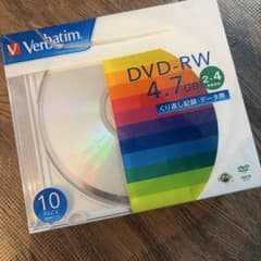 Verbatim DVD-RW 4.7GB 10枚パックのサムネイル