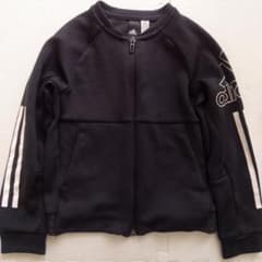adidas　アディダス　ジャージ　120cm　ブラックのサムネイル