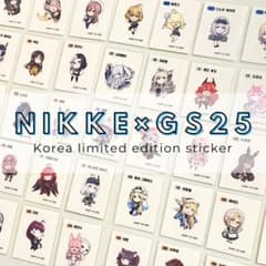 NIKKE シール GS25韓国限定 ステッカー ニケ シンデレラ クラウン