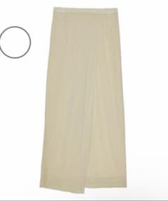Ameri MEDI SHEER VELOUR WRAP LIKE SKIRT - メルカリ