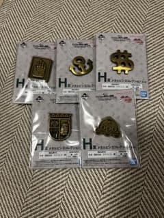 조조의 기묘한 모험 이치 반 쿠지 H상 메탈 핀즈 컬렉션 5점 세트