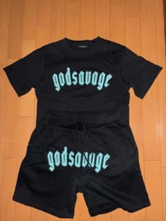 godsavage Tシャツ ショートパンツ セットアップ godsavage Tシャツ ショートパンツ セットアップ - メルカリ