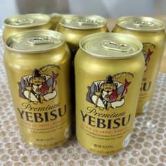 サッポロビール プレミアム YEBISU エビスビール 350ml 5本のサムネイル