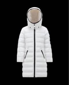MONCLER モンクレール MOKA 12A ホワイト 専門店クリーニング済 - メルカリ