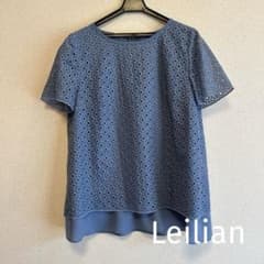 美品】レリアン半袖重ね着ブラウス - メルカリ