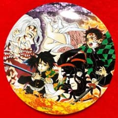 鬼滅の刃22巻同梱缶バッジ：直径7㎝程／竈門炭治郎・禰豆子