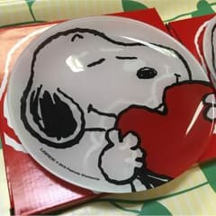 ローソン スヌーピーのお皿2枚セットのサムネイル