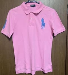 POLO RALPH LAUREN ポロシャツ ピンク ビッグポニー y2k - メルカリ