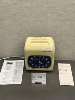 出品No.163 タイムレコーダ BX 2000 中古 簡易整備済 リボン濃 - メルカリ