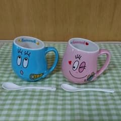 かなぶん様専用です⭐新品⭐バーバパパ  ペアマグカップのサムネイル