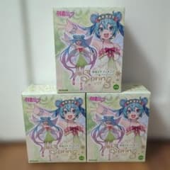 初音ミク フィギュア 3rd season spring ver. 3体セット - メルカリ