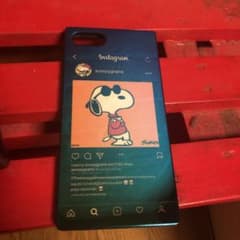 iPhone7 iPhone8 ケース 美品 スヌーピー SNOOPYのサムネイル