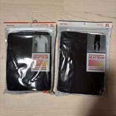 HEATTECH ヒートテック ブラック Lサイズ セット 4点 HEATTECH XL ブラック 2点セット - メルカリ