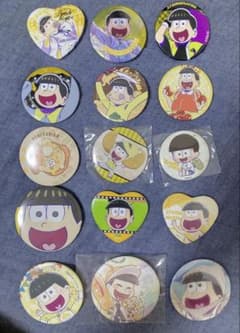 おそ松さん 十四松 缶バッジ まとめ売りのサムネイル