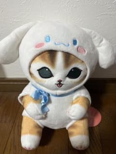 mofusand サンリオキャラクターズ ぬいぐるみシナモロールアミューズメントのサムネイル