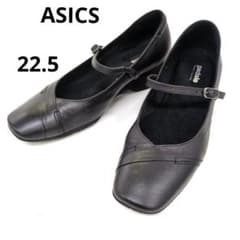 ASICS pedala 컴포트 가죽 펌프스 22.5 여행에도