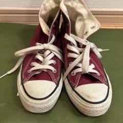 converse スニーカー　バーガンディ