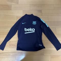 NIKE FCバルセロナ トレーニングウェア ハーフジップ キッズMサイズのサムネイル