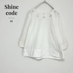 Shine code 비쥬 블라우스 7분 소매 풀오버 M