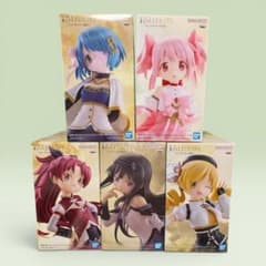 送料込即購入⭕】まどマギフィギュア5体まとめ売り - メルカリ
