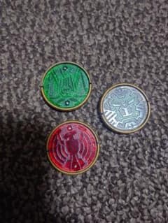 가면 라이더 오즈 메달 3장 세트 타카, 고릴라, 메뚜기