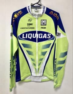 Santini LIQUIGAS CANNONDALE 長袖 サイクルジャージ - メルカリ