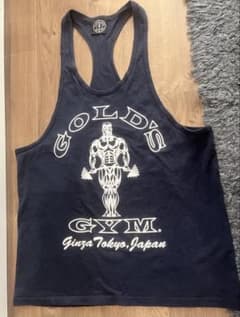 GOLD'S GYM タンクトップ ネイビー　ゴールドジムのサムネイル
