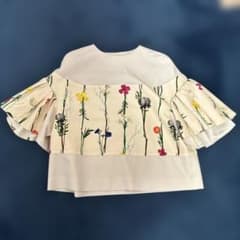 アキラナカ 36 花柄 カットソー 半袖 akira naka フラワープリント 