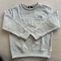 THE NORTH FACE キッズ トレーナー ライトグレー 120のサムネイル
