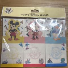東京ディズニーリゾート メモ帳 3個セット Disney Handycraftのサムネイル