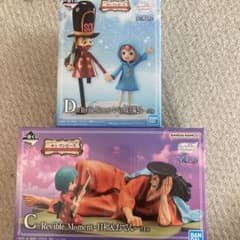 ワンピース　一番くじ　フィギュア　日和&おでん　レベッカ&兵隊さんのサムネイル