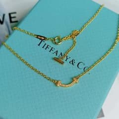 Tiffany & Co. Tスマイル ネックレス ダイヤモンド tf1 - メルカリ