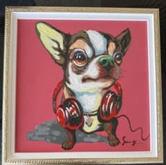ポップアート チワワ 絵画 ポップアート チワワ 絵画 - メルカリ