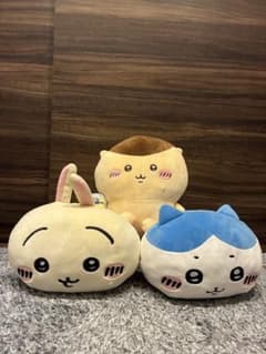 [가격 인하] 치이카와 봉제 인형 3 점 세트 벌, 토끼, 쿠리 만쥬