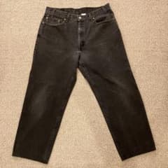 Levi's 550 ブラックデニムパンツ W38 L30 USA製のサムネイル