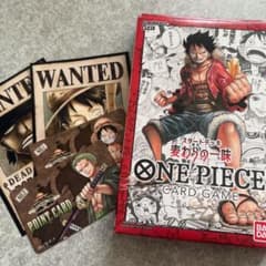 【ONE PIECE色々セット】スタートデッキ麦わらの一味＆スタンプ景品のサムネイル