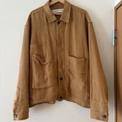 POLYPLOID JACKET リネンジャケット サイズ3 ブラウン POLYPLOID JACKET リネンジャケット サイズ3 ブラウン - メルカリ