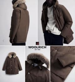 あ*で様 ウールリッチ WOOLRICH アークティックパーカ ブラウン L 