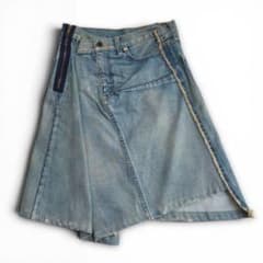 JUNYA WATANABE AD2004 再構築 デニム 変形スカート S - メルカリ
