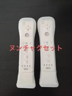 Nintendo Wii リモコン ヌンチャク セット 2点のサムネイル