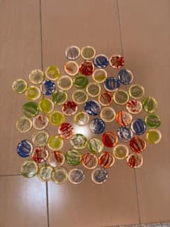おはじき 59個セット カラフル レトロのサムネイル