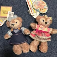 ダッフィー シェリーメイ ぬいぐるみバッジのサムネイル